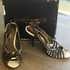 NIB Women’s Vintage Luna Rosa Heels Sz.8